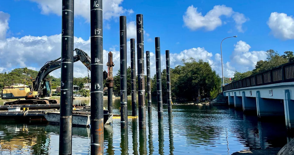 narrabeen lagoon construction