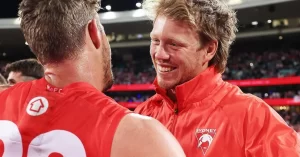 Warringah Rugby Club Junior and Sydney Swans Captain Callum Mills Out of AFL Grand Final