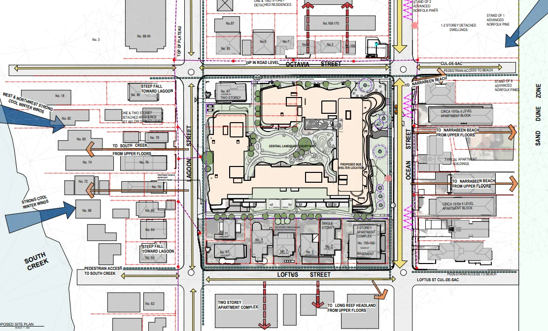 Narrabeen seniors development

